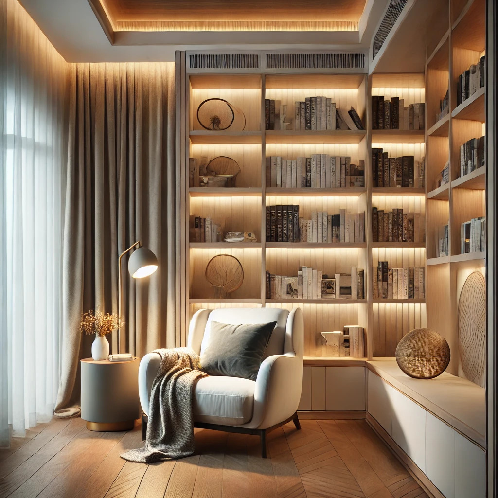 Canto de Leitura Aconchegante