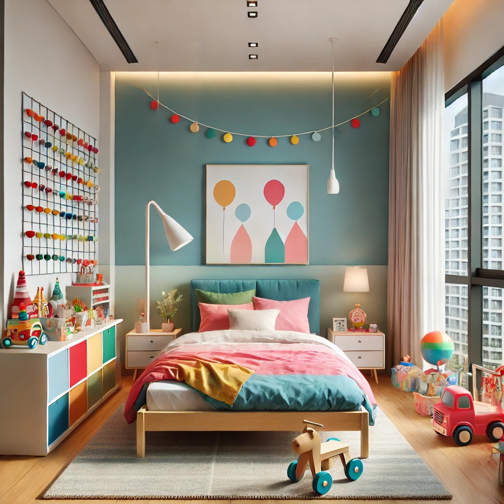 Quarto Infantil Alegre e Seguro